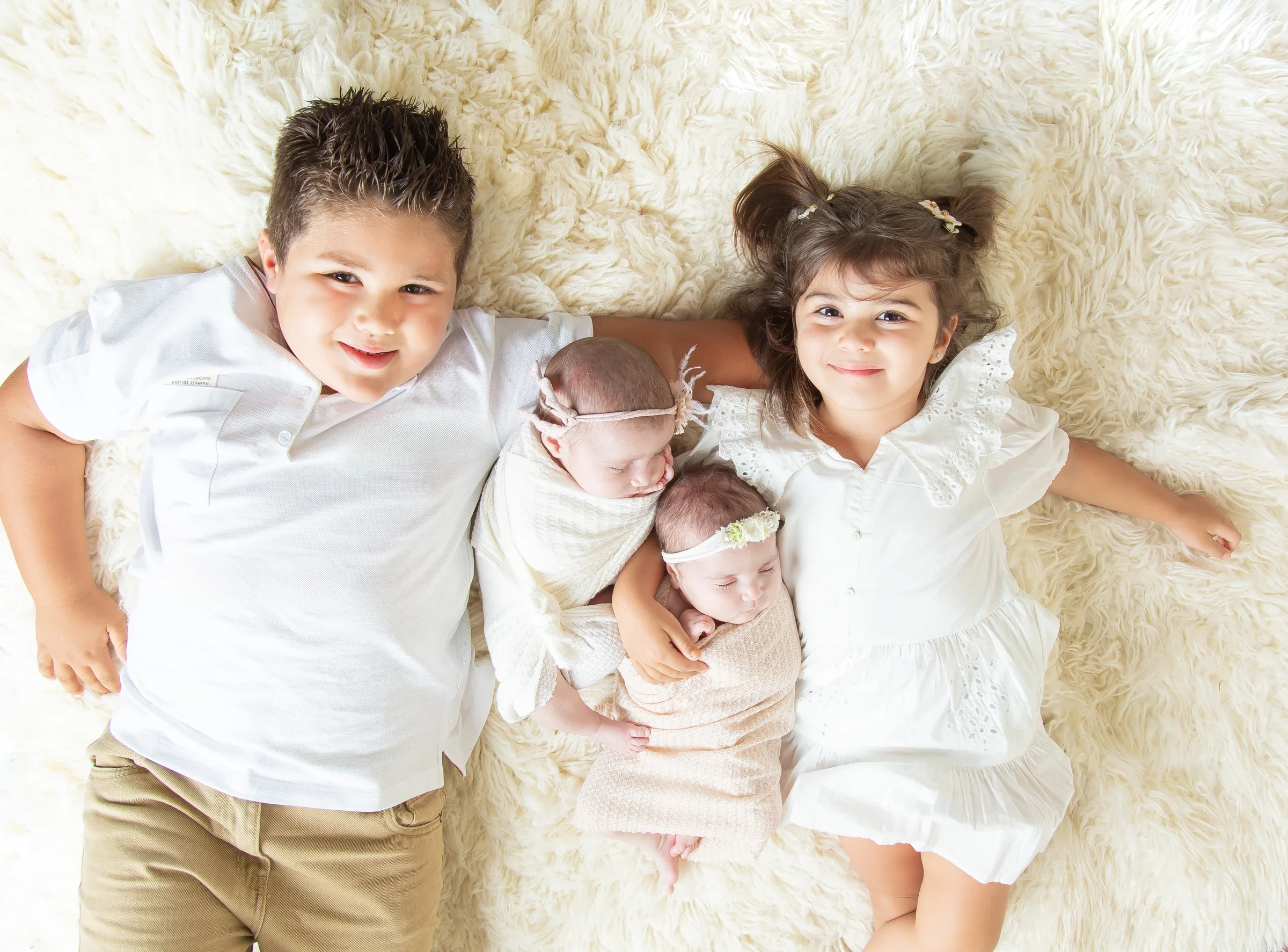 Siblings portfolio cover by Marjan Allameh